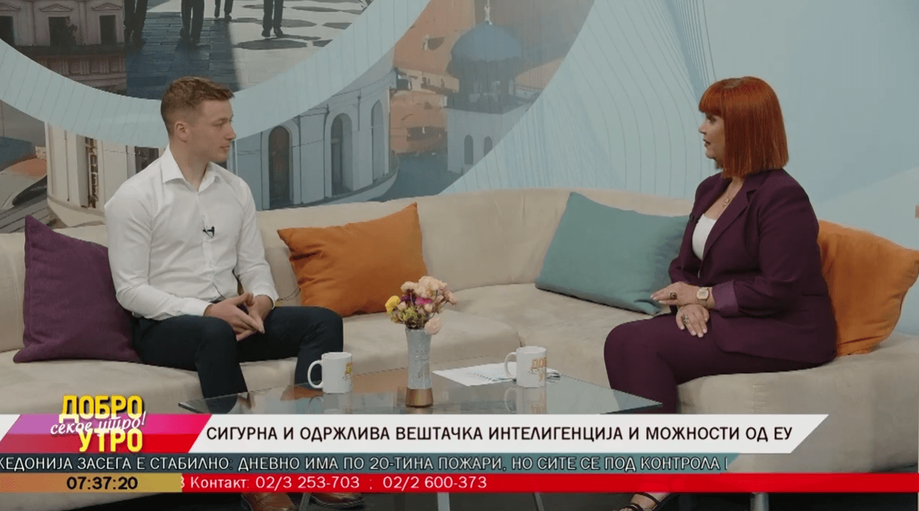 Silyze at the Alfa TV interview